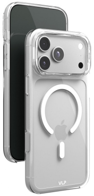 Клип-кейс VLP Puro для Apple iPhone 18 Pro Max с MagSafe Прозрачный