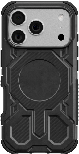Клип-кейс Rocket Armor для Apple iPhone 18 Pro с MagSafe Чёрный