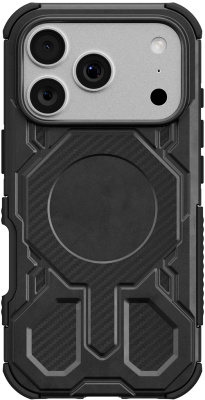 Клип-кейс Rocket Armor для Apple iPhone 18 Pro с MagSafe Чёрный
