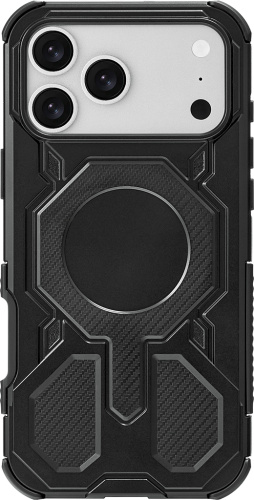Клип-кейс Rocket Armor для Apple iPhone 18 Pro Max с MagSafe Чёрный