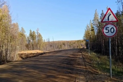 В Сунтарском районе открыли проезд по участку автодороги Устье — Кемпендяй / ЯСИА   