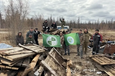 В Якутске очистили территорию на 46-м километре Вилюйского тракта / ЯСИА   