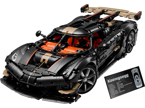 42232 Конструктор Koenigsegg Sadair's Spear Megacar