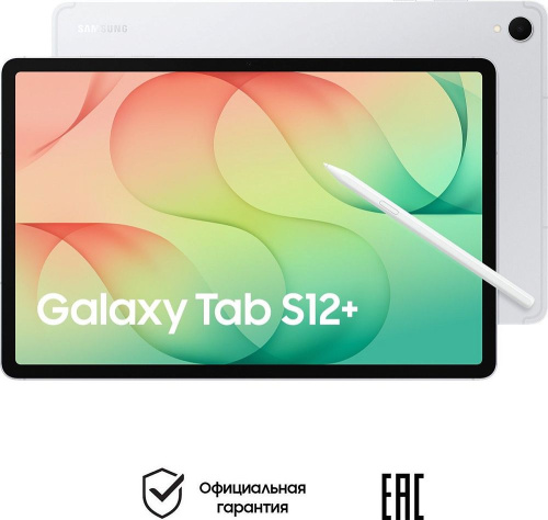 Планшет Samsung Galaxy Tab S12+ LTE 256 ГБ Серебро