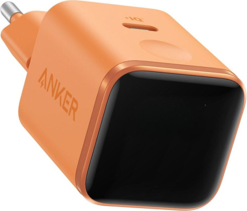 Сетевое зарядное устройство Anker Nano Smart Display, 45Вт оранжевый