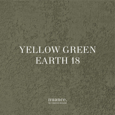 Пастель сухая ручного изготовления nuance., YELLOW GREEN EARTH 18 (PG7, PB27, PY42, PBL7)