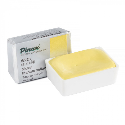 Акварель Pinax кювета 2,5 мл W223 Титанат Никеля Желтый