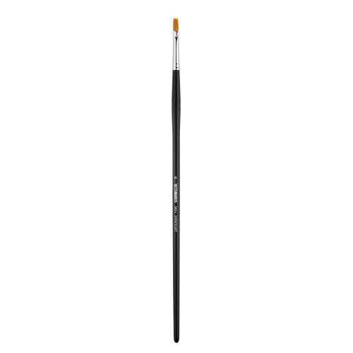 Кисть синтетика мягкая №6 плоская Sketchmarker "342" ручка длинная