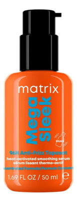 Разглаживающая сыворотка для волос Mega Sleek Anti-Frizz Topcoat 50мл: Сыворотка 50мл