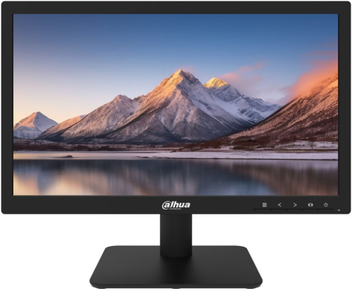 Монитор 19,5" Dahua DHI-LM19-L200N 1600x900 LED, 16:9, TN, 250cd, 600:1, 5ms, 90/65, VGA, HDMI, 75Hz, VESA, black