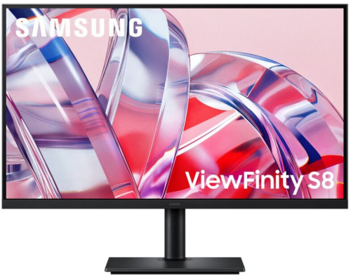 Монитор 32" Samsung S32H804EAIXCI 3840x2160, 16:9, VA, 350cd, 5ms, 178°/178°, HDMI, DP, 3*USB, 60Hz, HAS, Pivot, Vesa 100x100, black