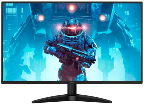 Монитор 23,8" AOC Q24B36X Black, 16:9, IPS, 2560x1440, 0,5/4ms, 300cd, 144Hz, 1xHDMI, 1xDP, Tilt, External, Vesa 100x100