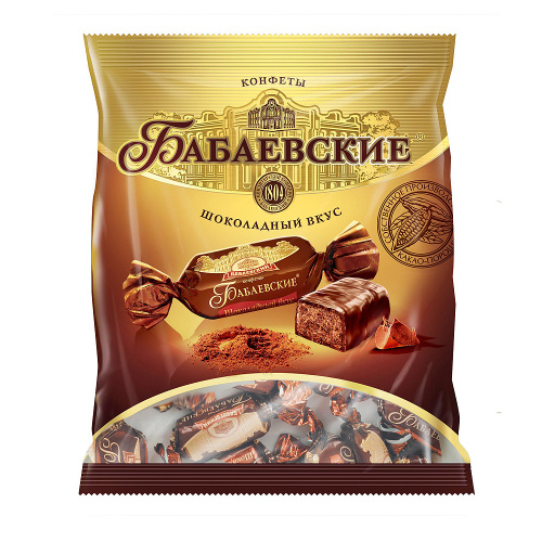 Конфеты Бабаевские шоколадный вкус, 250 гр.