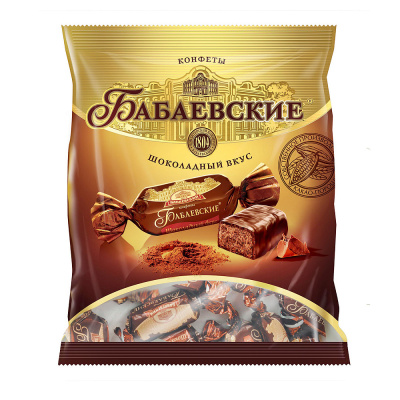 Конфеты Бабаевские шоколадный вкус, 250 гр.