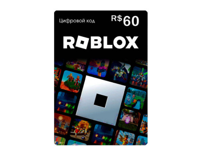 Карта оплаты Roblox 60 BRL Brazil [Цифровая версия] (PC)