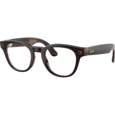 Умные очки Ray-Ban Meta Scriber Optics Gen 2 S49 RW7002 (Transparent Umber)