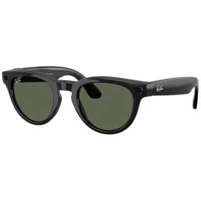 Умные очки Ray-Ban Meta Headliner Gen 2 S51 RW4013F (Shiny Black, G-15 Green)