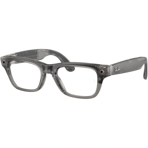Умные очки Ray-Ban Meta Blayzer Optics Gen 2 S54 RW7001 (Matte Transparent Ice Grey)