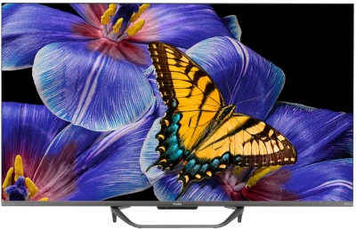 Телевизор Haier DH1VMZD01RU, 55", QLED 4K UHD, 60 Гц, Smart TV (Android TV), серый