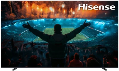 Телевизор Hisense 100U7Q PRO угольно-серый Mini-LED UHD 165Hz Smart TV, 100", LED 4K UHD, 165 Гц, Smart TV, серый