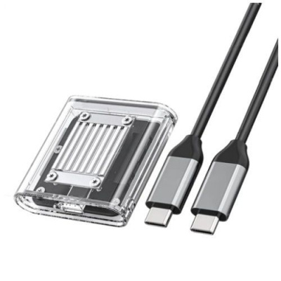 Внешний корпус Orico для SSD M.2 NVMe 2230 10Gbps Type-C (прозрачный) (TC20-M2)
