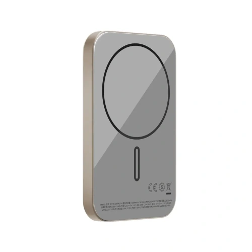 Внешний аккумулятор Momax Q.MAG X MagSafe 5000mAh 15W (натуральный титан) (IP116AE)