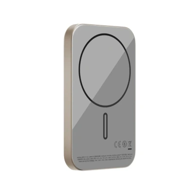 Внешний аккумулятор Momax Q.MAG X MagSafe 5000mAh 15W (натуральный титан) (IP116AE)