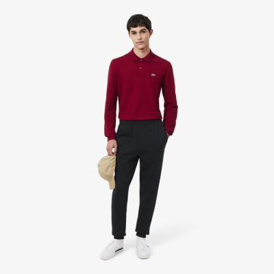 Мужские спортивные брюки из флиса зауженного кроя Lacoste