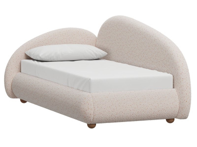 Кровать Табия 120 Букле Кремовый