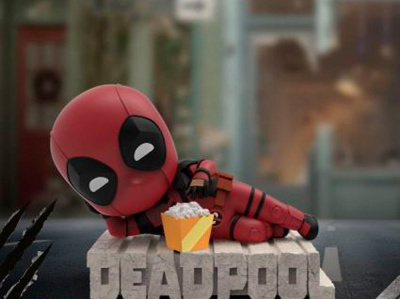 BKDMEA-087 Фигурка Deadpool & Wolverine Series, 1 фигурка