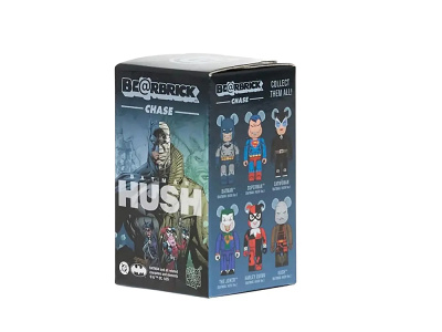 DC BBRCK100BATHSH Фигурка Medicom Toy 100% Bearbrick Chase Batman Hush, 1 фигурка