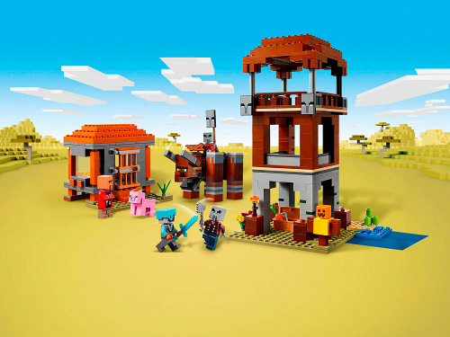 Minecraft 21278 Конструктор Аванпост мародёров