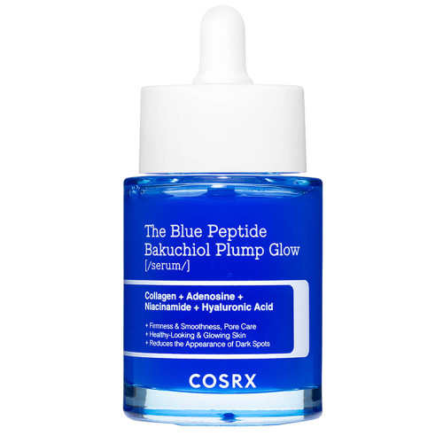 Сыворотка с пептидами и бакучиолом COSRX The Blue Peptide Bakuchiol Plump Glow Serum