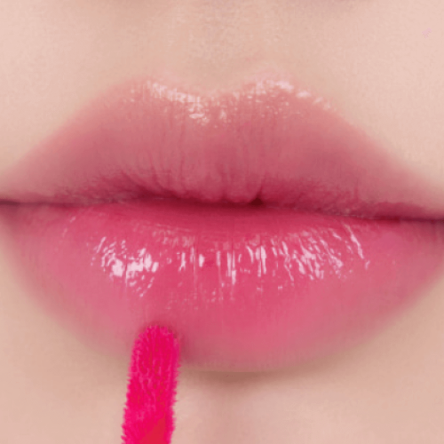 Глянцевый увлажняющий тинт для губ rom&nd Dewyful Water Tint 10 Murmur Pink