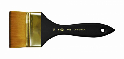 Кисть синтетика №80 флейц Гамма