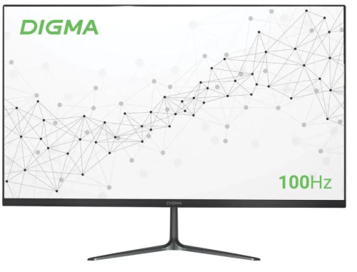 Монитор 23,8" Digma Progress 24P302F 1920x1080, LED, 16:9, IPS, 250cd/m, 5ms, 178гр/178гр, HDMI, VGA, 100Hz, black