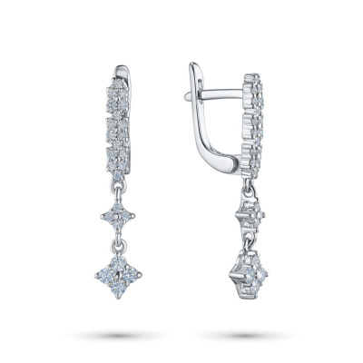 Серьги из серебра э0612сг01230355