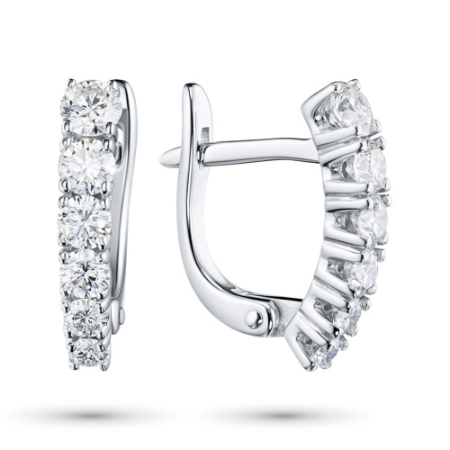 Серьги из белого золота э4712сг12200016