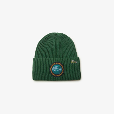 Вязаная шапка Lacoste
