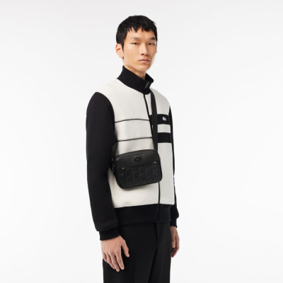 Мужская сумка через плечо с монограммой Lacoste