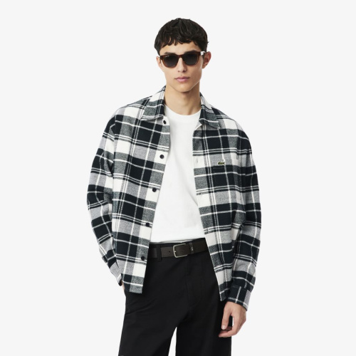 Мужская хлопковая рубашка Lacoste