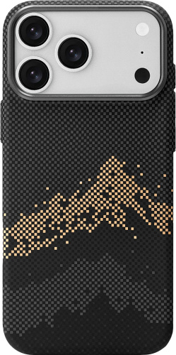 Клип-кейс Rocket Graphic для Apple iPhone 18 Pro Max с MagSafe «Чёрные горы»