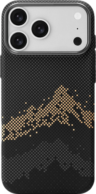 Клип-кейс Rocket Graphic для Apple iPhone 18 Pro Max с MagSafe «Чёрные горы»