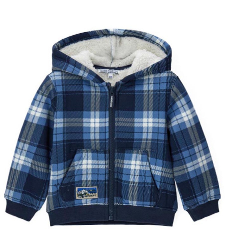 Толстовка на молнии для маленького мальчика