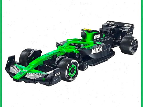 C55082W Конструктор Гоночный болид Kick Sauber Formula 1 Team C45-2025