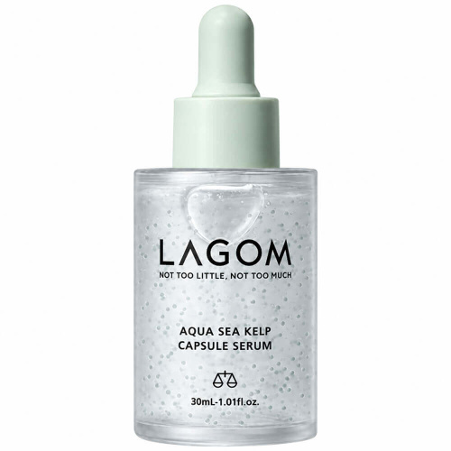 Капсульная увлажняющая сыворотка с морским ПДРН Lagom Aqua Sea Kelp Capsule Serum