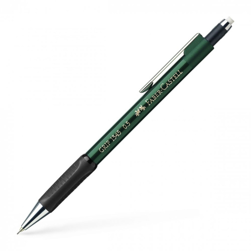 Карандаш механический Faber-Castell "GRIP1345" 0,5 мм, зеленый корпус