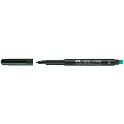 Маркер перманентный Faber-Castell "Multimark" 1 мм, черный
