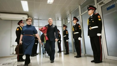 В Якутске встретили Героя России Александра Находкина / Николай Борисов   