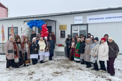 В Чаппанде новую амбулаторию назвали в честь семьи медиков Илистяровых / ЯСИА   